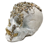 Bridal Baroque Skull by Lisa Carrier Designs Objects Lisa Carrier Designs 