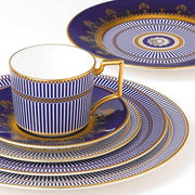 Anthemion Blue Teacup & Saucer by Wedgwood Dinnerware Wedgwood 