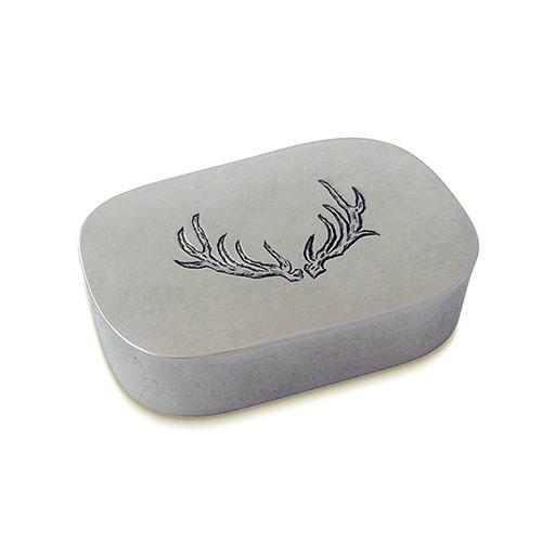 MATCH Pewter Simple Covered Antler Box