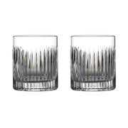 Short Stories Aras Double Old Fashioned, Set of 2 by Waterford Drinkware Waterford 
