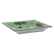 Oriente Italiano Bario Large Squared Vide Poche, 9.5" by Gio Ponti for Richard Ginori Plate Richard Ginori 
