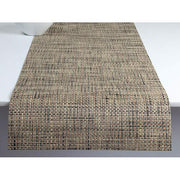 Chilewich: Basketweave Woven Vinyl Placemats Sets of 4 & Runners Placemat Chilewich Runner 14" x 72" Bark BW 