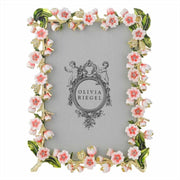 Bella Floral Photo Frame by Olivia Riegel Picture Frames Olivia Riegel 4" x 6" 