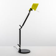 Tolomeo Micro Bicolor Table Lamp by Michele de Lucchi for Artemide Lighting Artemide Yellow/Black with Base 