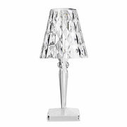 Big Battery Rechargeable Table Lamp by Ferruccio Laviani for Kartell Lighting Kartell Crystal 