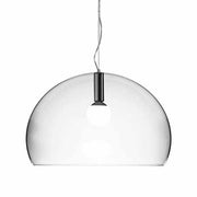 Big FL/Y Suspension Lamp by Ferruccio Laviani for Kartell Lighting Kartell Transparent 