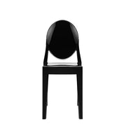 Victoria Ghost Chair, set of 2 or 4 by Philippe Starck for Kartell Chair Kartell Glossy Black, Set of 2 