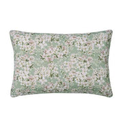 Bloom Linen Cushion Cover by Alexandre Turpault Pillows Alexandre Turpault 15.5" x 23.5" Eucalyptus 
