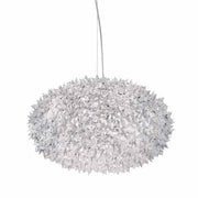 Bloom Suspension Lamp by Ferruccio Laviani for Kartell Lighting Kartell Crystal/Transparent 