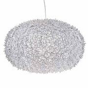 Big Bloom Suspension Lamp by Ferruccio Laviani for Kartell Lighting Kartell Crystal/Transparent 