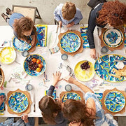 Blue Rose Melamine 14.5" Serving Platter by Juliska Dinnerware Juliska 