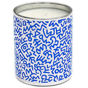 Keith Haring Candles by Ligne Blanche Paris Candles Ligne Blanche Blue Chrome 