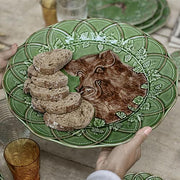 Woods Plate, Boar, 15" by Bordallo Pinheiro Dinnerware Bordallo Pinheiro 
