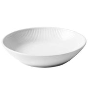 Plisse Porcelain 8.5" Shallow Pasta Bowl Set of 4 by Pillivuyt Dinnerware Pillivuyt 
