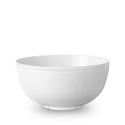 Soie Tressee White Bowl, Large by L'Objet Dinnerware L'Objet 