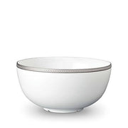 Soie Tressee Platinum Bowl, Large by L'Objet Dinnerware L'Objet 