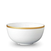 Soie Tressee Gold Bowl, Large by L'Objet Dinnerware L'Objet 