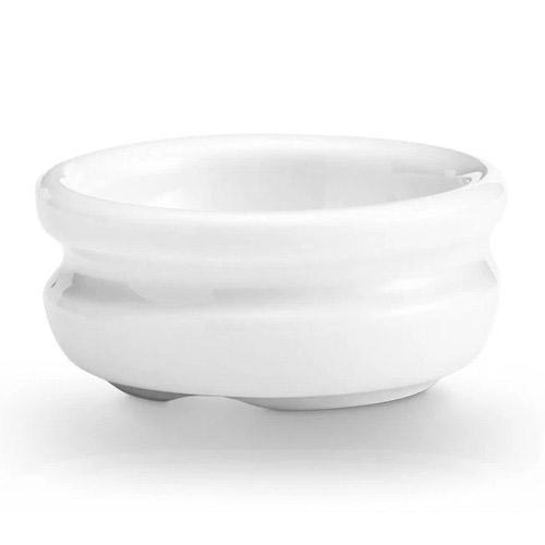 Porcelain 1 oz Butter Block by Pillivuyt Amusespot Unique products