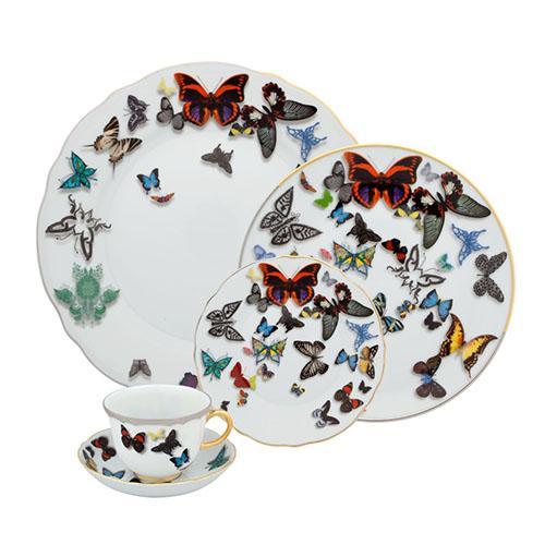 Vista Alegre Butterfly Parade Bread and Butter Plate