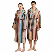 Byron Hooded Cotton Velour Bathrobe by Missoni Home Robes Missoni Home 