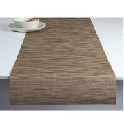 Chilewich: Bamboo Woven Vinyl Table Runners 14" x 72" Table Runners Chilewich Runner 14" x 72" Camel 