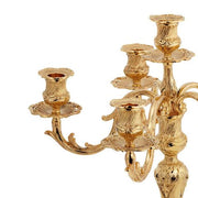 Regence Gold Plated 16.5" 6 Light Candelabra by Ercuis Candleholder Ercuis 