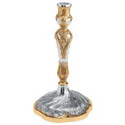 Regence Silverplated Gold Accented 11" Candlestick by Ercuis Candleholder Ercuis 