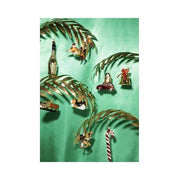 Candy Cane Glass Ornament, 5.5" by Vondels Holiday Ornaments Vondels 