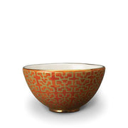 Fortuny Cereal Bowls, Set of 4 by L'Objet Dinnerware L'Objet Orange 