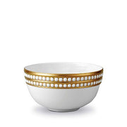 Perlee Gold Cereal Bowl by L'Objet Dinnerware L'Objet 