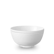 Soie Tressee White Cereal Bowl by L'Objet Dinnerware L'Objet 