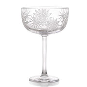 Krakatit 5 oz Champagne Coupe, Set of 2 by Rony Plesl for Ruckl Glassware Ruckl 