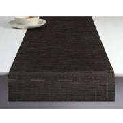 Chilewich: Bamboo Woven Vinyl Table Runners 14" x 72" Table Runners Chilewich Runner 14" x 72" Chocolate 