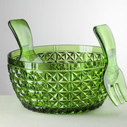 Churchill Acrylic Salad Bowl, 10" by Mario Luca Giusti Glassware Marioluca Giusti Green 
