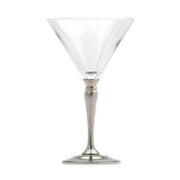 Classic Martini Glass, 10 ounce by Match Pewter Glassware Match 1995 Pewter Large, 10 oz. 