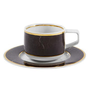 Carrara Espresso Coffee Cup & Saucer by Coline Le Corre for Vista Alegre Dinnerware Vista Alegre 