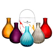 Color Drop 6" Bud Vase, Brown by Vista Alegre Vases, Bowls, & Objects Vista Alegre 