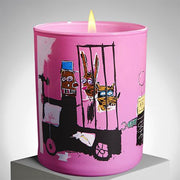 Jean-Michel Basquiat Candles by Ligne Blanche Paris Candles Ligne Blanche Pink 