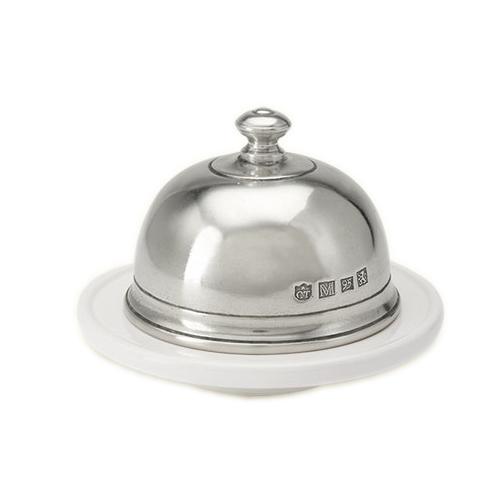 Match Pewter Round Crystal Bowl, Small