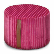 Coomba Cylinder Pouf 16" x 12" by Missoni Home Ottoman Cushions Missoni Home T57 
