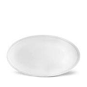 Corde Oval Platter, Large by L'Objet Dinnerware L'Objet White 