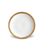 Corde Dessert Plate by L'Objet Dinnerware L'Objet Gold 