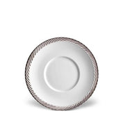 Corde Saucer by L'Objet Dinnerware L'Objet Platinum 