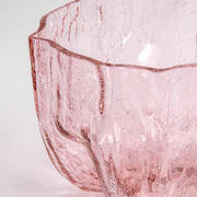 Crackle Vase, Pink 6.25" by Åsa Jungnelius for Kosta Boda Vases, Bowls, & Objects Kosta Boda 
