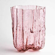 Crackle Vase, Pink 11" by Åsa Jungnelius for Kosta Boda Vases, Bowls, & Objects Kosta Boda 