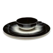 Dé Porcelain Creamer, Black, 5 oz. Set of 2 by Ann Demeulemeester for Serax Dinnerware Serax 