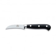 Curved Paring Knives with Lucite Handles by Berti Knife Berti Black lucite 