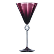 Daphne Amethyst Wine Glass, Set of 4 by Kim Seybert Stemware Kim Seybert 