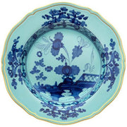Oriente Italiano Iris Flat Dinner Plate, 10.5" by Gio Ponti for Richard Ginori Plate Richard Ginori 