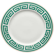 Labirinto Flat Dinner Plate, 11", Green by Gio Ponti for Richard Ginori Plate Richard Ginori 